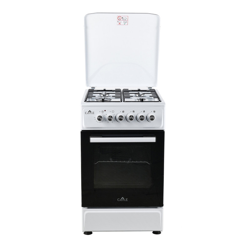 Плита комбінована CASTLE CPG-50W (біла)