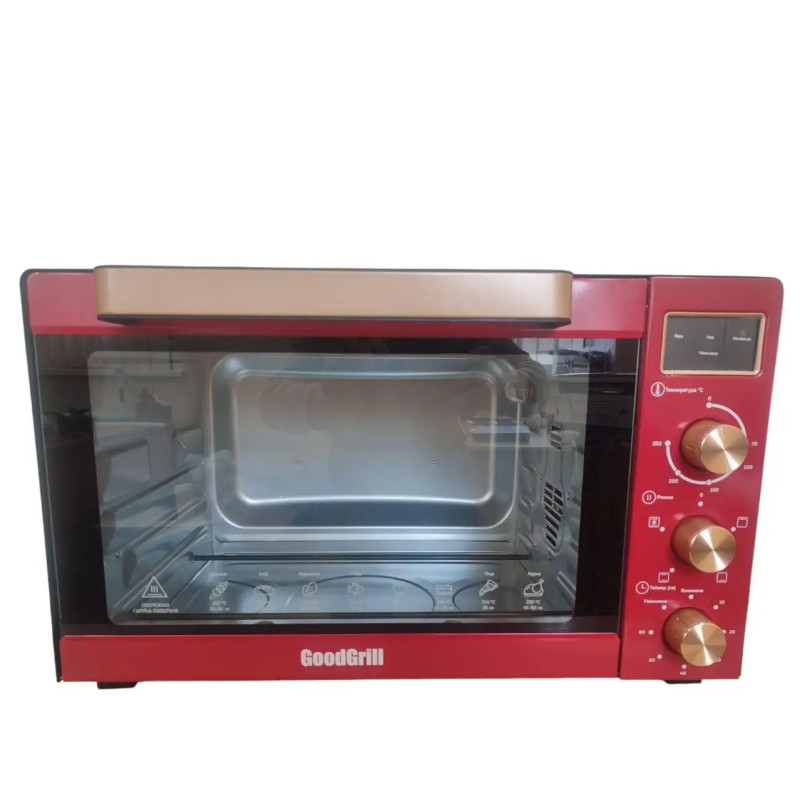 Духовка GoodGrill GR-6501RC 65л конвекція (червона)
