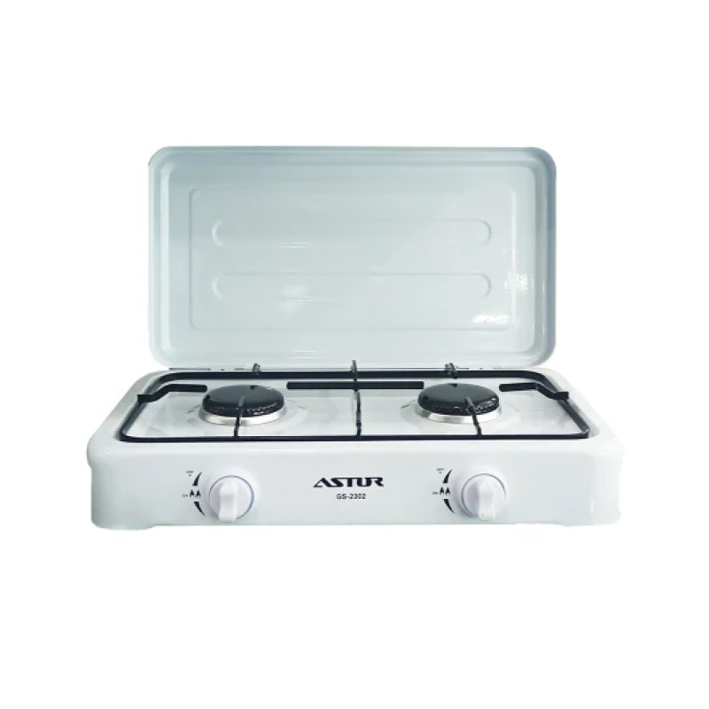 Плитка газова Astor GS 2302 (2 конфорки, з кришкою)