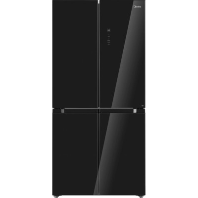 Холодильник MIDEA MDRF632FIF22 (чорне скло)