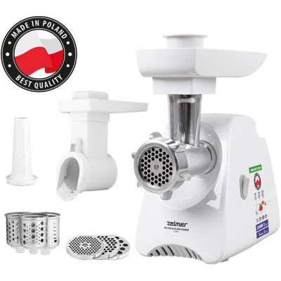 М`ясорубка ZELMER ZMM5802P (2,2кВт)шинковка