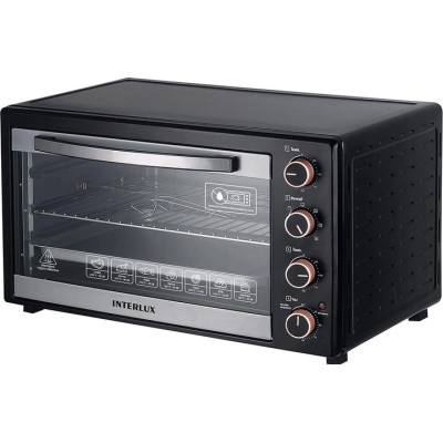 Духовка INTERLUX ILEO-0062BG (62 л,конвекція, чорна)