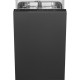 Посудомийна машина SMEG ST4522IN (вбудована, 45 см)