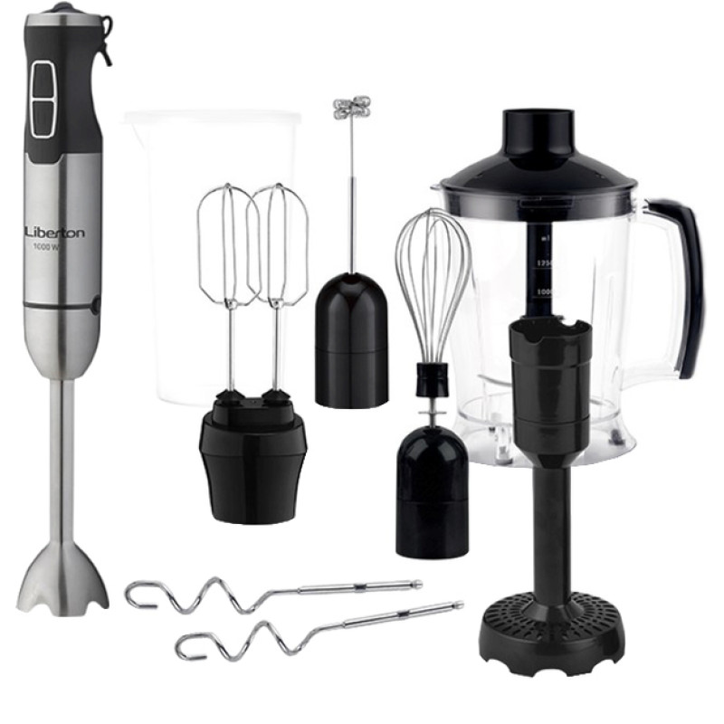 Блендер LIBERTON LHB-0307 (подрібнювач, міксер, пюре, вспінювач)
