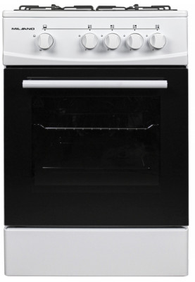 Плита газова Milano ML55 G0 /01+біла (50х50)