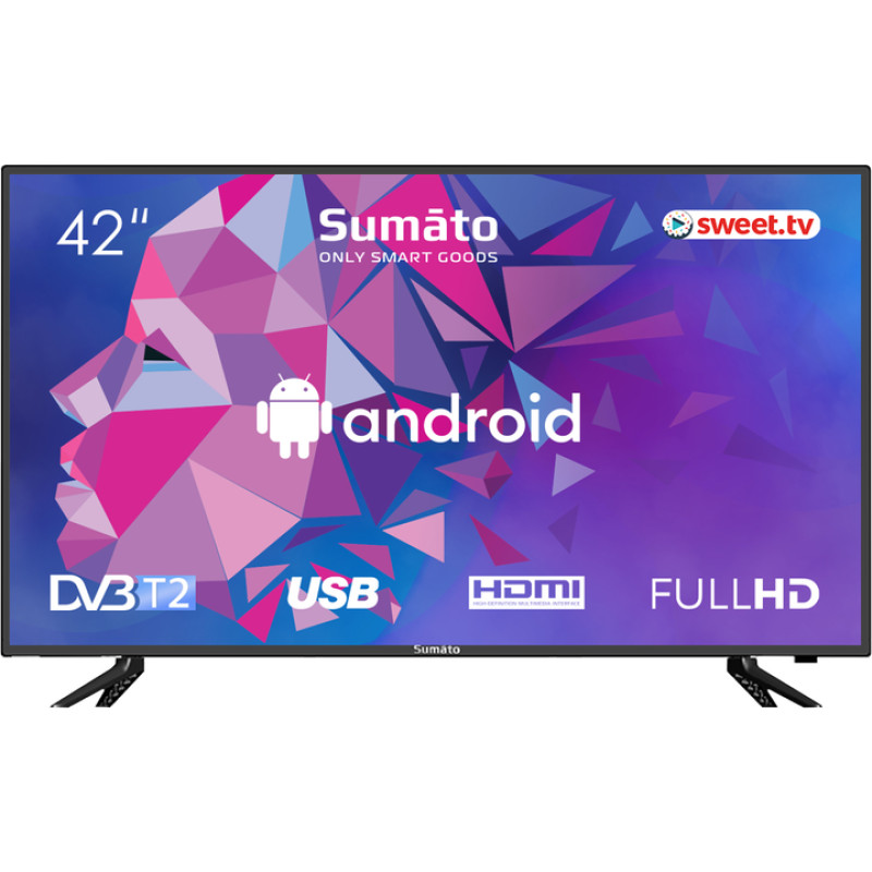 Телевізор SUMATO 42FTS03 (Smart-TV, T2)