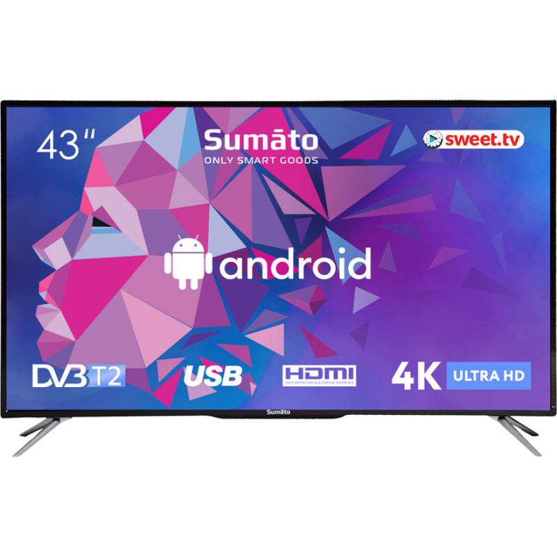 Телевізор SUMATO 43UTS03 (Smart-TV, 4K)