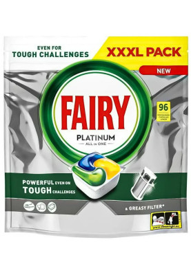 Таблетки для посуд. машин FAIRY Platinum ALL IN ONE (96 шт)