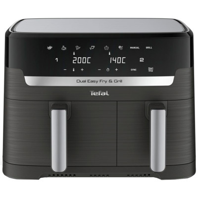 Мультипіч-фритюрниця Tefal EY905B10 Dual Easy Fry & Grill