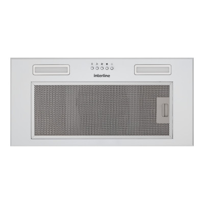 Витяжка  INTERLINE SMART S WH A/60/T повновбудована  (60см, 700куб)