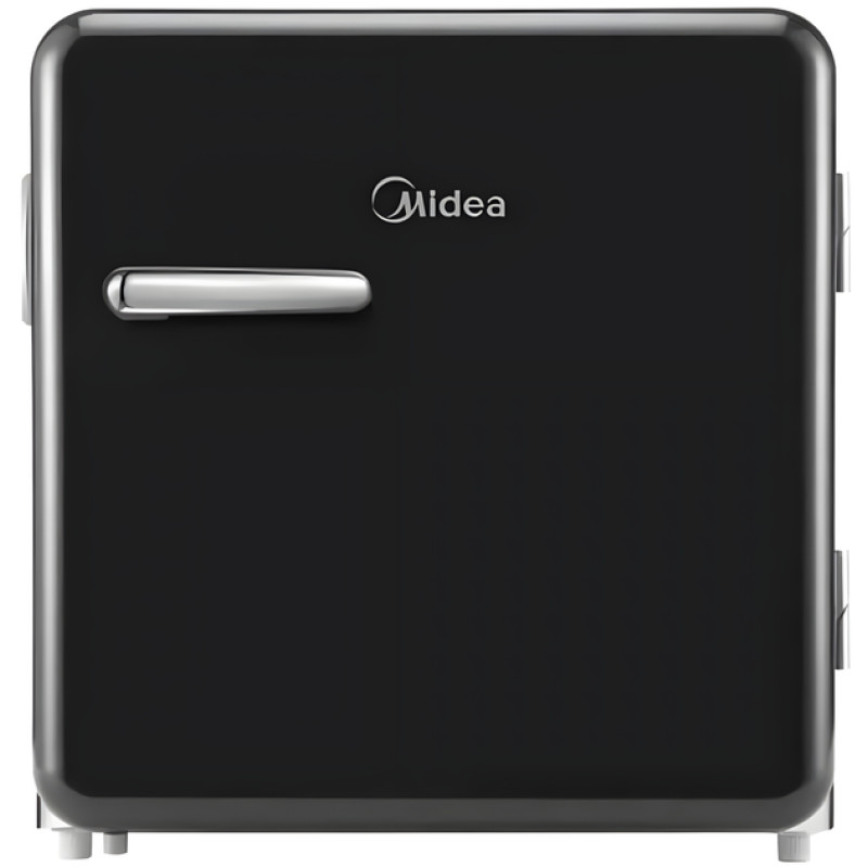 Холодильник MIDEA MIDEA MDRD86SLF30 (50 см, чорний, ретро)