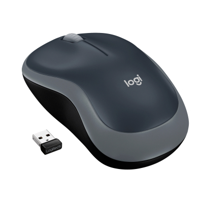 Мишка Logitech M185 Cordless (910-002238) Gray
