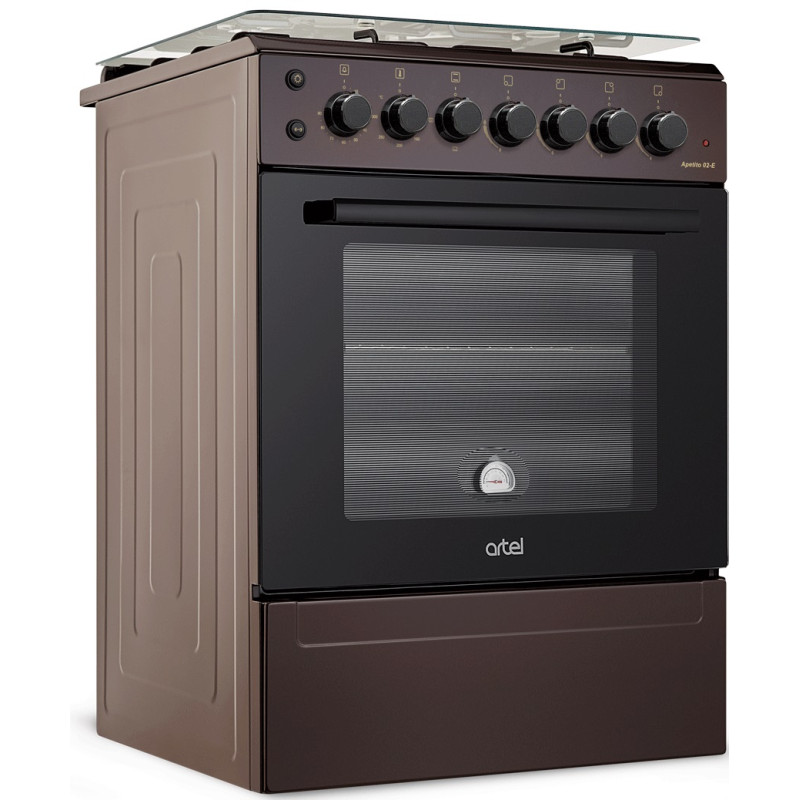 Плита комбінована ARTEL APETITO 02-E BROWN