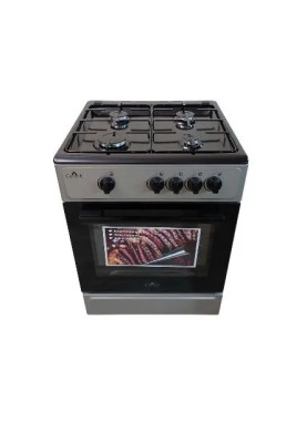 Плита газова CASTLE CG-50G (сіра/чорна) без кришки