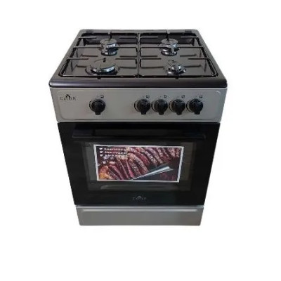 Плита газова CASTLE CG-50G (сіра/чорна) без кришки