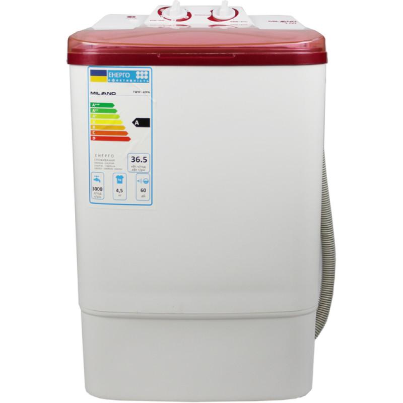 Пральна машина Milano FWM-40 PA RED