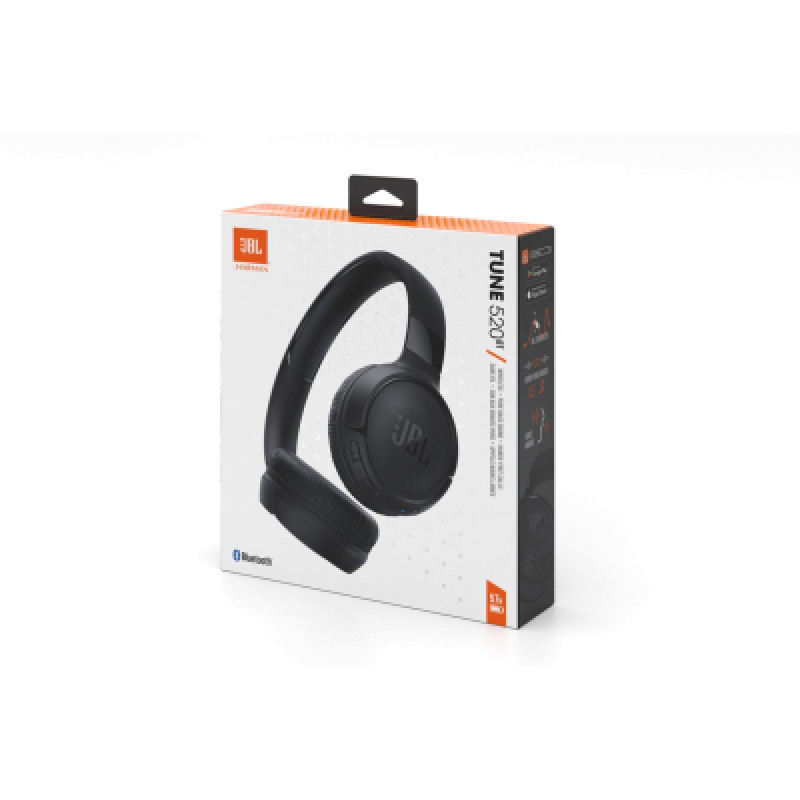 Навушники JBL Tune 520 BT Black (JBLT520BTBLKEU)