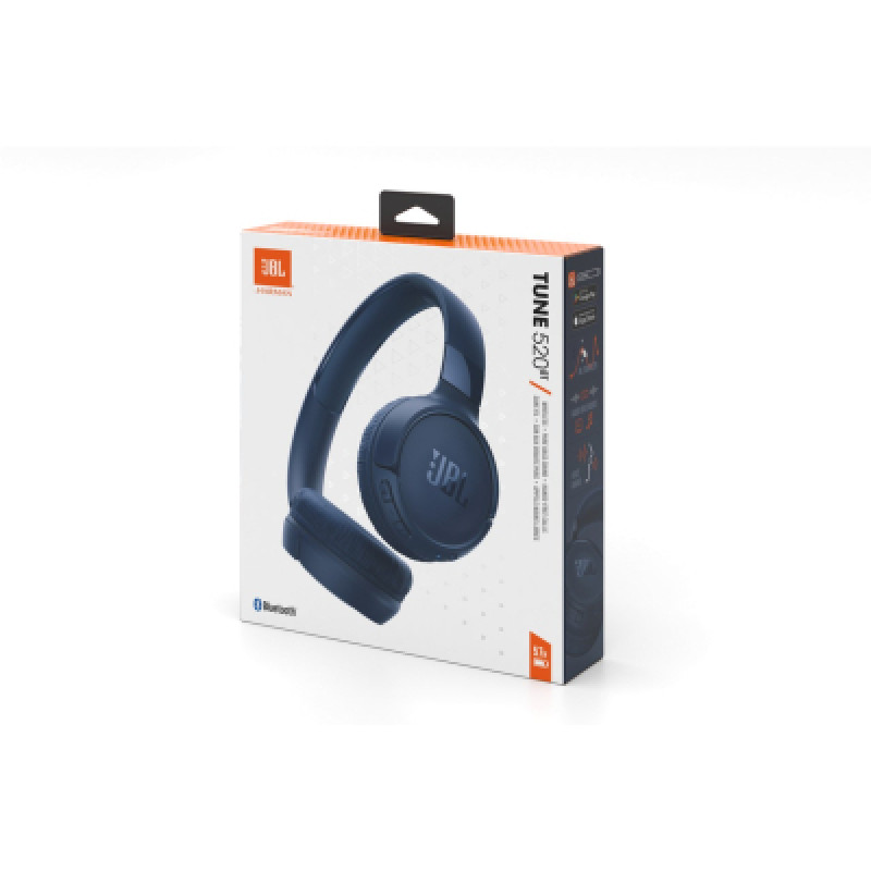 Навушники JBL Tune 520 BT Blue (JBLT520BTBLUEU)