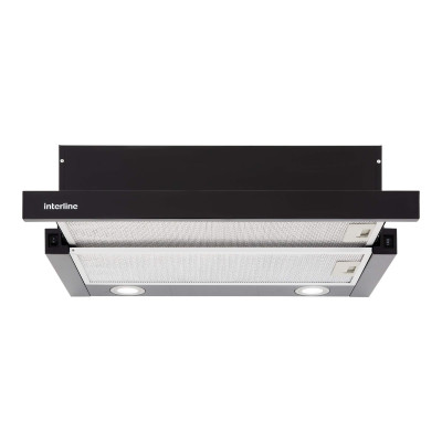 Витяжка  INTERLINE SLIM BL A/60/2/T телескоп (60см, 700куб)