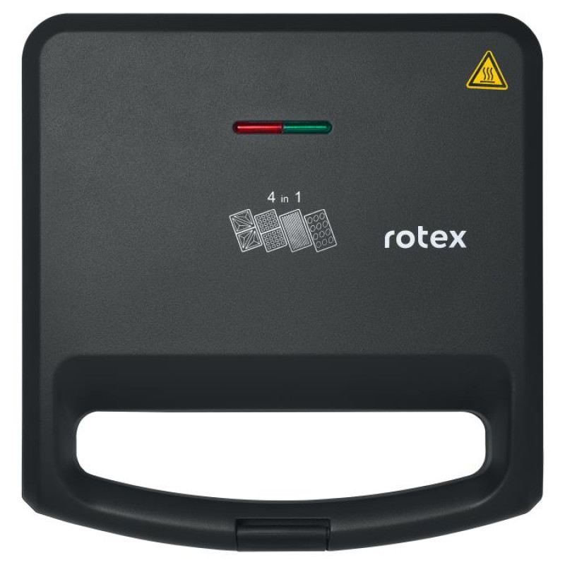 Бутербродниця Rotex RSM222-B (4 в 1)