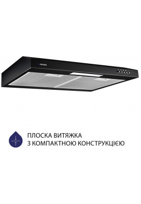 Витяжка Minola HPL 612 BL  (плоска)