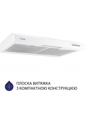 Витяжка Minola HPL 612 WH  (плоска)