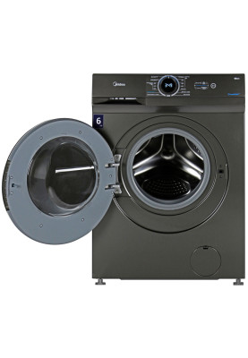 Пральна машина MIDEA MF100W60/ T-UA (графіт)