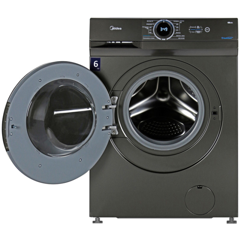 Пральна машина MIDEA MF100W60/ T-UA (графіт)