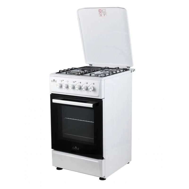 Плита комбінована CASTLE CPEG-50W (3+1) (біла)