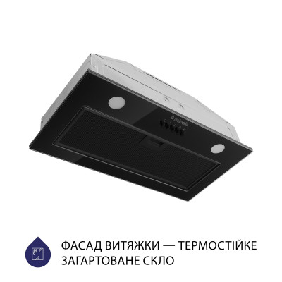 Витяжка Minola HBI 52622 BL GLASS 700 LED (повновбудована)