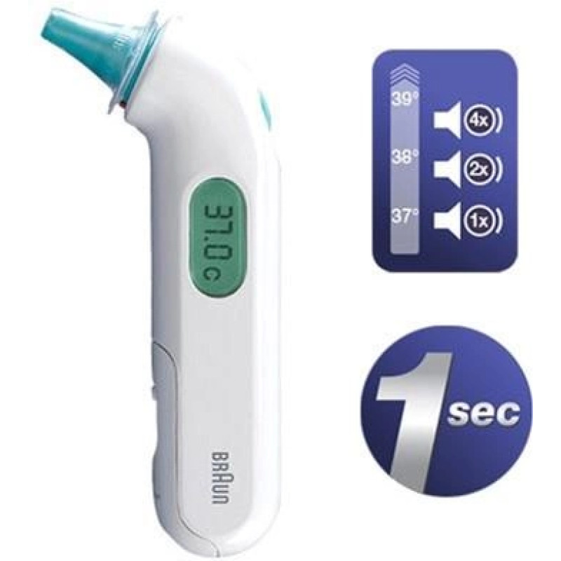 Термометр вушного типу Braun IRT3030 Thermoscan 3