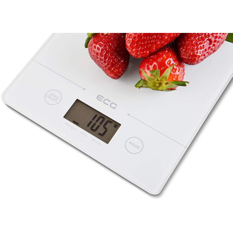 Ваги кухонні ECG KV 117 Slim white