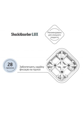 Антивібраційна підставка для прал. машинки ShockAbsorber LUX (біла)