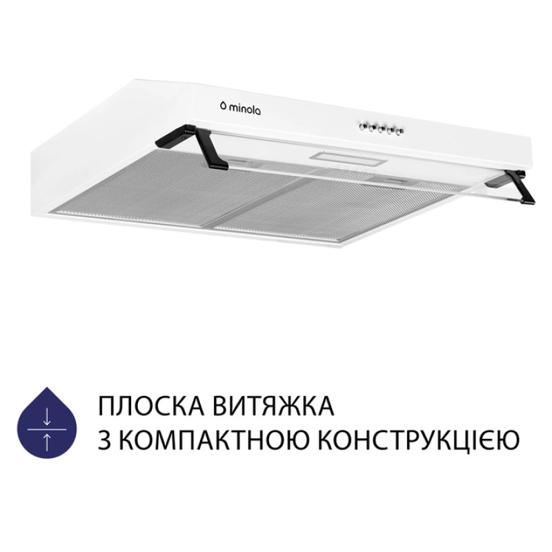 Витяжка Minola HPL 514 WH (плоска)