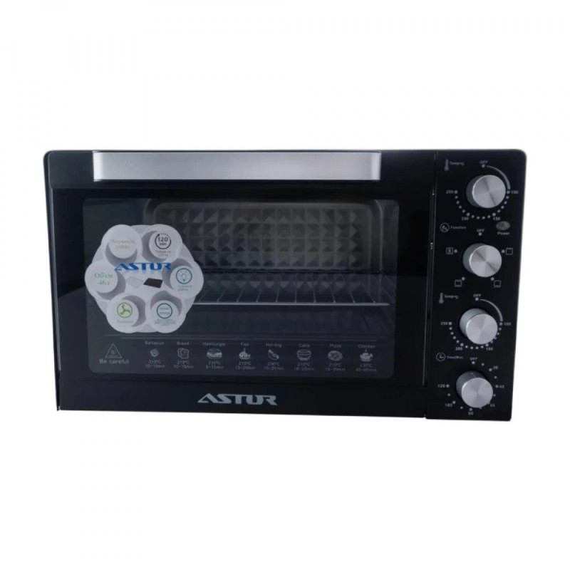 Духовка Astor CZ-2146 46л конвекція (чорна)