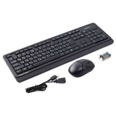 Комплект бездротовий A4-Tech Fstyler FG1012 Black