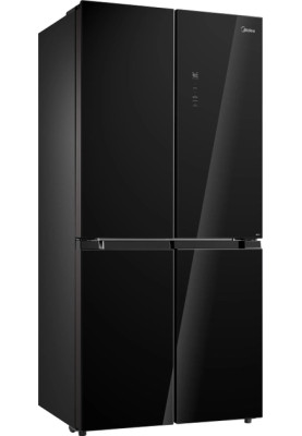 Холодильник MIDEA MDRF632FIF22 (чорне скло)