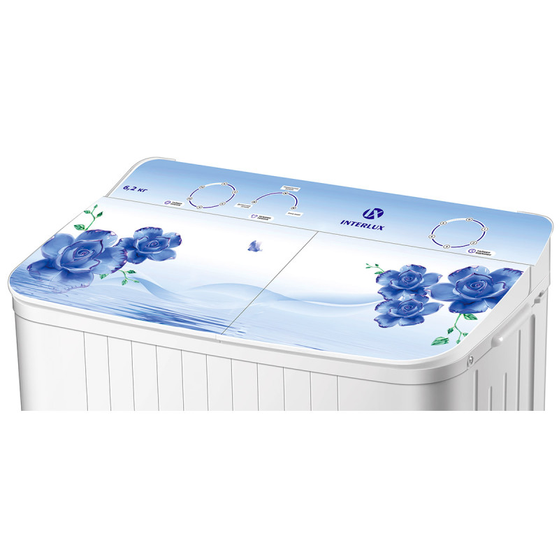 Пральна машина INTERLUX ISWM-2162B (6.2 кг, синя)