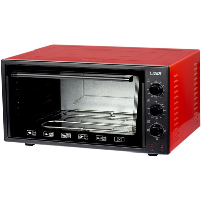 Духовка LIDER 4823 ECO BLACK-RED