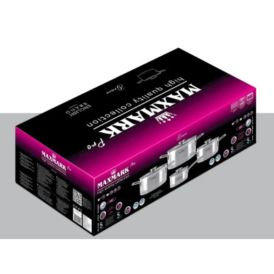 Набір посуду MAXMARK MK-4108 (8пр)
