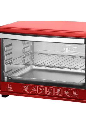 Духовка INTERLUX ILEO-0038R (38 л, червона)