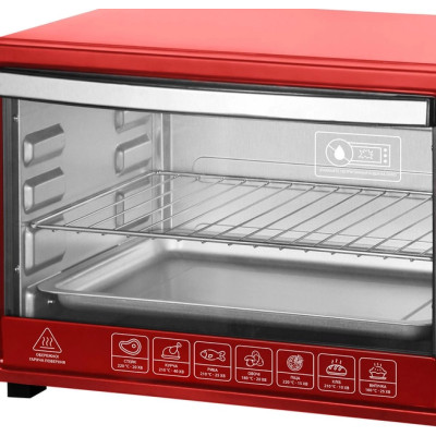Духовка INTERLUX ILEO-0038R (38 л, червона)