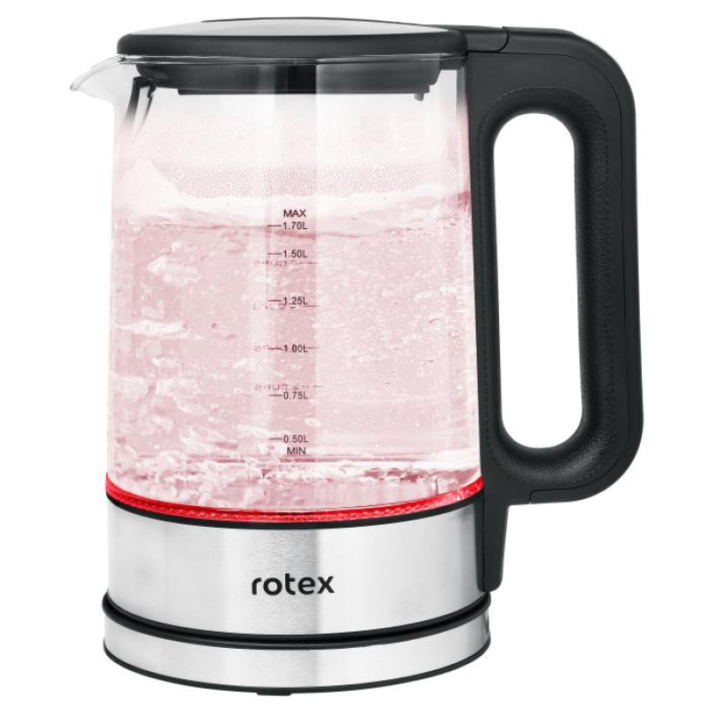 Чайник Rotex RKT85-GS Smart (скло, підсвітка)