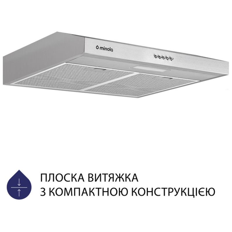 Витяжка Minola HPL 604 I  (плоска)