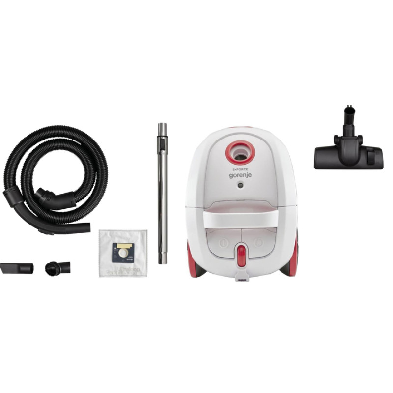 Порохотяг Gorenje VCE21SFWR (мішок ) білий