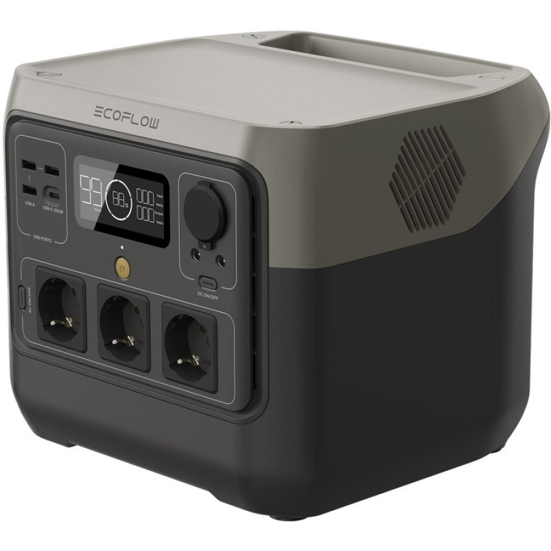Зарядна станція EcoFlow RIVER 2 Pro 800Вт 768Вт/год (ZMR620-B-EU)