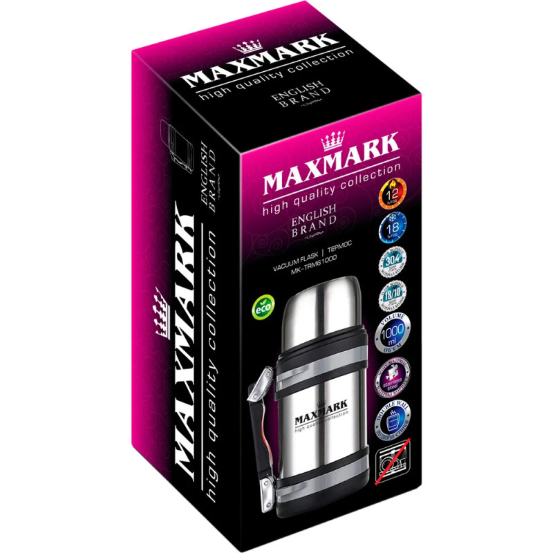 Термос MAXMARK MK-TRM61000 (1л, з ручкою)