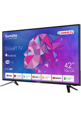 Телевізор SUMATO 42FTS03 (Smart-TV, T2)