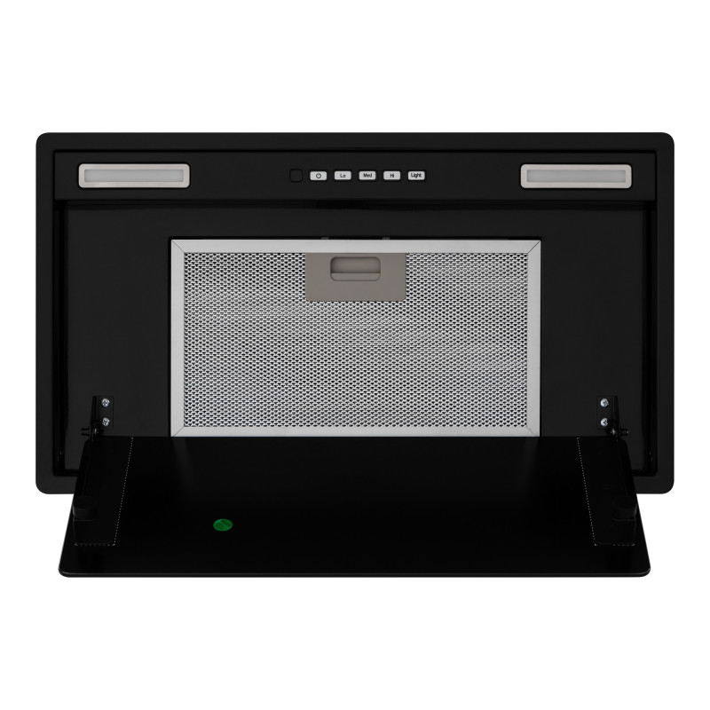 Витяжка  INTERLINE BOXGLASS BL A/60 PB/2/T повновбудована (52см, 1200куб)