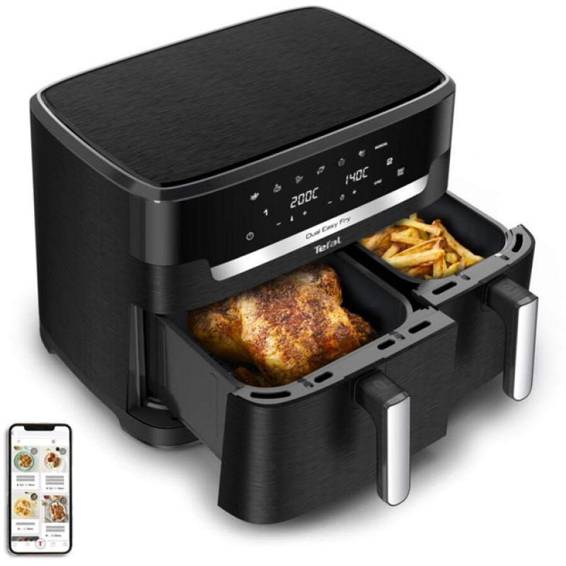 Мультипіч-фритюрниця Tefal EY9428E0 Dual Easy Fry XXL (11л)